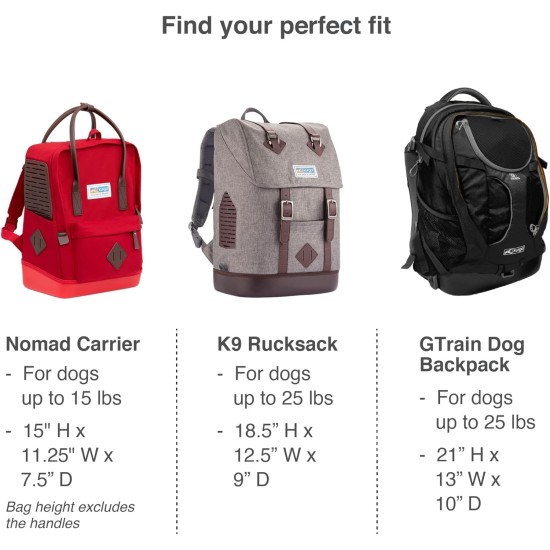 Kurgo G-Train dog backpack, with integrated pet compartment, waterproof base, for pets up to 11 kg, black Kurgo G-Train dog backpack, with integrated pet compartment, waterproof base, for pets up to 11 kg, black