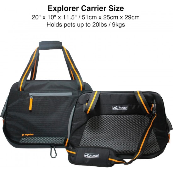 Kurgo K01836 Dog Carrier Black Kurgo K01836 Dog Carrier Black