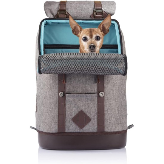 Kurgo K9 Dog Backpack for Dogs up to 11 kg, Carry Bag for Dogs and Cats, Includes Laptop Compartment and iPad Compartment, Includes Bottle Opener Buckle, Waterproof Base Kurgo K9 Dog Backpack for Dogs up to 11 kg, Carry Bag for Dogs and Cats, Includes Laptop Compartment and iPad Compartment, Includes Bottle Opener Buckle, Waterproof Base