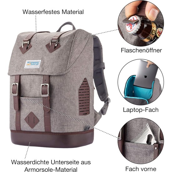 Kurgo K9 Dog Backpack for Dogs up to 11 kg, Carry Bag for Dogs and Cats, Includes Laptop Compartment and iPad Compartment, Includes Bottle Opener Buckle, Waterproof Base Kurgo K9 Dog Backpack for Dogs up to 11 kg, Carry Bag for Dogs and Cats, Includes Laptop Compartment and iPad Compartment, Includes Bottle Opener Buckle, Waterproof Base