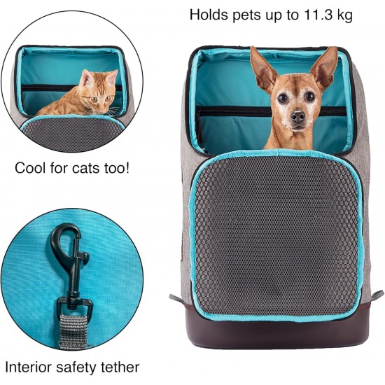 Kurgo K9 Dog Backpack for Dogs up to 11 kg, Carry Bag for Dogs and Cats, Includes Laptop Compartment and iPad Compartment, Includes Bottle Opener Buckle, Waterproof Base Kurgo K9 Dog Backpack for Dogs up to 11 kg, Carry Bag for Dogs and Cats, Includes Laptop Compartment and iPad Compartment, Includes Bottle Opener Buckle, Waterproof Base