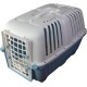 Lanco Transport box for small dogs and cats. Portable and breathable plastic. Pets dogs cats. Durable material. 47 x 31 x 32 cm. White and blue colour. Lanco Transport box for small dogs and cats. Portable and breathable plastic. Pets dogs cats. Durable material. 47 x 31 x 32 cm. White and blue colour.