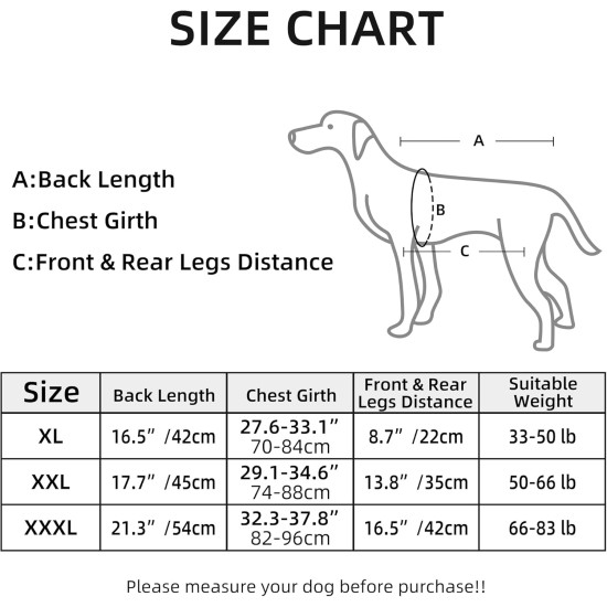 Large Dog Carrier, Dog Backpack, Pet Leg Support, Dog Harness, Dog Carrier for Elderly Dogs, Joint Injuries, Arthritis, Up and Down Stairs, Paralysis, XXXL for Large Dog Carrier, Dog Backpack, Pet Leg Support, Dog Harness, Dog Carrier for Elderly Dogs, Joint Injuries, Arthritis, Up and Down Stairs, Paralysis, XXXL for