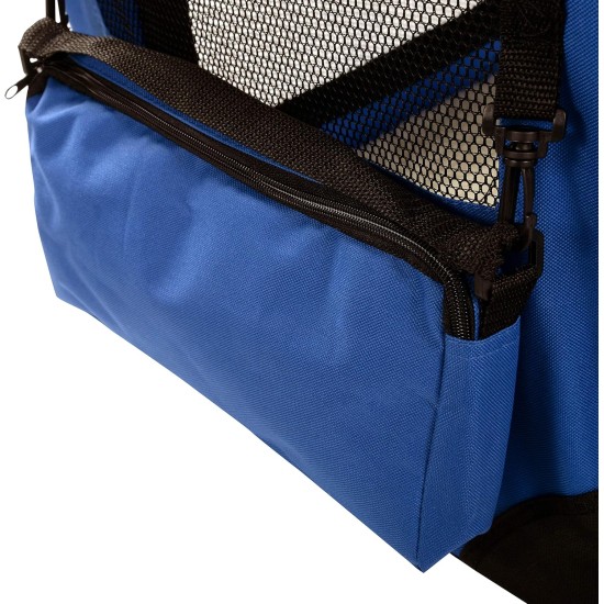 Lightweight Fabric Pet Carrier Crate with Fleece Mat and Food Bag - Large (70 x 52 x 52 cm), Black Lightweight Fabric Pet Carrier Crate with Fleece Mat and Food Bag - Large (70 x 52 x 52 cm), Black