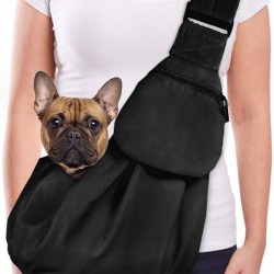 Lukovee Pet Carrier Sling Hands-Free Adjustable Padded Strap Carrier Bag Breathable Cotton Shoulder Bag Front Pocket Seat Belt for Small Dogs Cats Puppies Lukovee Pet Carrier Sling Hands-Free Adjustable Padded Strap Carrier Bag Breathable Cotton Shoulder Bag Front Pocket Seat Belt for Small Dogs Cats Puppies
