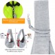 Lyneun 6 kg Dog Carry Bag, Portable Adjustable Dog Carrier Towel, Hands-Free Dog Bag, Breathable Transport Bag for Outdoor Walking Activities and Excursions (Navy Blue) Lyneun 6 kg Dog Carry Bag, Portable Adjustable Dog Carrier Towel, Hands-Free Dog Bag, Breathable Transport Bag for Outdoor Walking Activities and Excursions (Navy Blue)