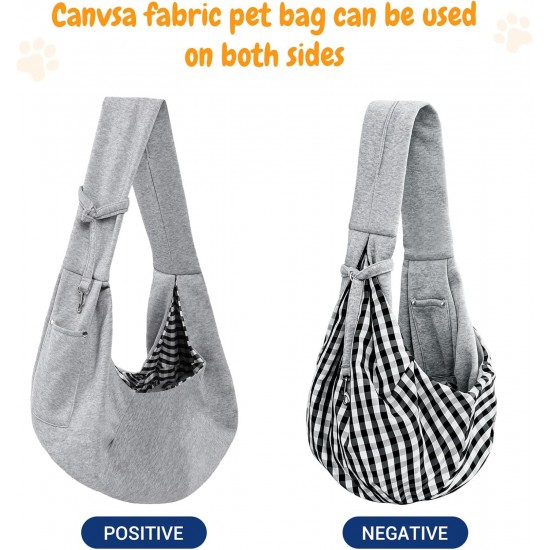 Lyneun 6 kg Dog Carry Bag, Portable Adjustable Dog Carrier Towel, Hands-Free Dog Bag, Breathable Transport Bag for Outdoor Walking Activities and Excursions (Navy Blue) Lyneun 6 kg Dog Carry Bag, Portable Adjustable Dog Carrier Towel, Hands-Free Dog Bag, Breathable Transport Bag for Outdoor Walking Activities and Excursions (Navy Blue)