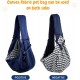 Lyneun 6 kg Dog Carry Bag, Portable Adjustable Dog Carrier Towel, Hands-Free Dog Bag, Breathable Transport Bag for Outdoor Walking Activities and Excursions (Navy Blue) Lyneun 6 kg Dog Carry Bag, Portable Adjustable Dog Carrier Towel, Hands-Free Dog Bag, Breathable Transport Bag for Outdoor Walking Activities and Excursions (Navy Blue)