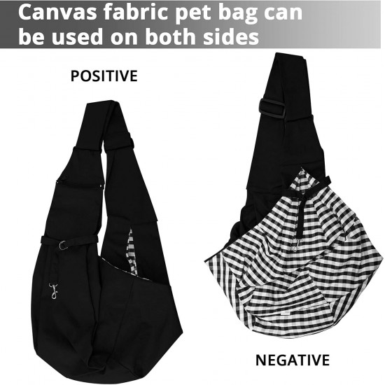 Lyneun Dog Carrier Bag for Pets, Adjustable Shoulder Bag, Transport Bag for Pets, Breathable Transport Bag for Cats and Dogs, Suitable for Walking and Outdoor Activities and Excursions Lyneun Dog Carrier Bag for Pets, Adjustable Shoulder Bag, Transport Bag for Pets, Breathable Transport Bag for Cats and Dogs, Suitable for Walking and Outdoor Activities and Excursions