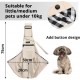Lyneun Dog Carrier Bag for Pets, Adjustable Shoulder Bag, Transport Bag for Pets, Breathable Transport Bag for Cats and Dogs, Suitable for Walking and Outdoor Activities and Excursions