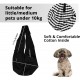 Lyneun Dog Carrier Bag for Pets, Adjustable Shoulder Bag, Transport Bag for Pets, Breathable Transport Bag for Cats and Dogs, Suitable for Walking and Outdoor Activities and Excursions