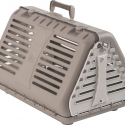 M-PETS Caisse de transport pliable - Cappuccino - Pour chat et petit chien M-PETS Caisse de transport pliable - Cappuccino - Pour chat et petit chien