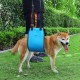 MHwan Dog Carrier Dog Friendly Blue Design with Adjustable Carry Strap Dog that Provides Secure Hold for Disabled and Older Dogs When Walking, Stair Aid for Dogs MHwan Dog Carrier Dog Friendly Blue Design with Adjustable Carry Strap Dog that Provides Secure Hold for Disabled and Older Dogs When Walking, Stair Aid for Dogs