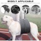 MHwan Dog Carrying Aid for Walking, Improved Design of Portable Buckle on the Back, High-Quality Waterproof and Dirt-Repellent PU Leather and Fluffy Soft Material MHwan Dog Carrying Aid for Walking, Improved Design of Portable Buckle on the Back, High-Quality Waterproof and Dirt-Repellent PU Leather and Fluffy Soft Material
