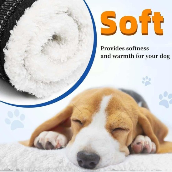 MHwan Dog Carrying Aid for Walking, Improved Design of Portable Buckle on the Back, High-Quality Waterproof and Dirt-Repellent PU Leather and Fluffy Soft Material MHwan Dog Carrying Aid for Walking, Improved Design of Portable Buckle on the Back, High-Quality Waterproof and Dirt-Repellent PU Leather and Fluffy Soft Material