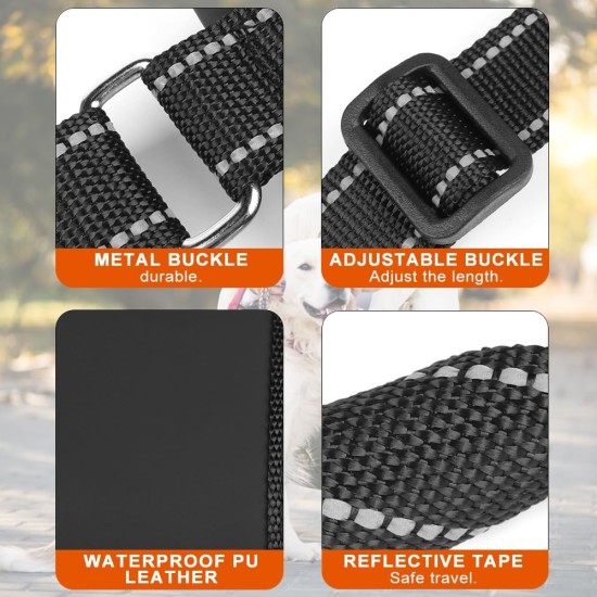 MHwan Dog Carrying Aid for Walking, Improved Design of Portable Buckle on the Back, High-Quality Waterproof and Dirt-Repellent PU Leather and Fluffy Soft Material MHwan Dog Carrying Aid for Walking, Improved Design of Portable Buckle on the Back, High-Quality Waterproof and Dirt-Repellent PU Leather and Fluffy Soft Material
