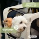 Mobiclinic®, Dog Trailer for Bicycle + Dog Pram, 2-in-1, Up to 40 kg, Waterproof Cover, 123 x 67 x 100 cm, Reflectors & Flag, 600D Oxford, for Small and Medium Dogs Mobiclinic®, Dog Trailer for Bicycle + Dog Pram, 2-in-1, Up to 40 kg, Waterproof Cover, 123 x 67 x 100 cm, Reflectors & Flag, 600D Oxford, for Small and Medium Dogs