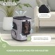Mobiclinic® Pets Pet Backpack, Thor, Foldable, Mesh Window, Accessory Pockets, Multi-Access, Double Handle, European Brand, Adjustable, 30 x 25 x 40 cm, Carry Bag for Cats and Dogs Mobiclinic® Pets Pet Backpack, Thor, Foldable, Mesh Window, Accessory Pockets, Multi-Access, Double Handle, European Brand, Adjustable, 30 x 25 x 40 cm, Carry Bag for Cats and Dogs