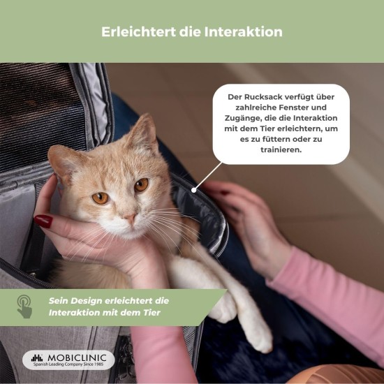 Mobiclinic® Pets Pet Backpack, Thor, Foldable, Mesh Window, Accessory Pockets, Multi-Access, Double Handle, European Brand, Adjustable, 30 x 25 x 40 cm, Carry Bag for Cats and Dogs Mobiclinic® Pets Pet Backpack, Thor, Foldable, Mesh Window, Accessory Pockets, Multi-Access, Double Handle, European Brand, Adjustable, 30 x 25 x 40 cm, Carry Bag for Cats and Dogs