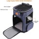 Morpilot Backpack for Cats, Dogs and Puppies, Breathable and Foldable Pet Backpack with Internal Safety Belt (13 x 11 x 16.5 cm) + Foldable Dog Bowl Morpilot Backpack for Cats, Dogs and Puppies, Breathable and Foldable Pet Backpack with Internal Safety Belt (13 x 11 x 16.5 cm) + Foldable Dog Bowl