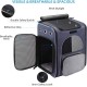 Morpilot Cat Backpack Dog Backpack for Cats and Small Dogs 7 kg, Foldable Pet Backpack with Inner Safety Lead and Shell Morpilot Cat Backpack Dog Backpack for Cats and Small Dogs 7 kg, Foldable Pet Backpack with Inner Safety Lead and Shell