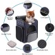 Morpilot Cat Backpack Dog Backpack for Cats and Small Dogs 7 kg, Foldable Pet Backpack with Inner Safety Lead and Shell Morpilot Cat Backpack Dog Backpack for Cats and Small Dogs 7 kg, Foldable Pet Backpack with Inner Safety Lead and Shell