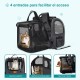 Morpilot Expandable Cat Backpack Large Cats Dog Backpack up to 8 kg Cat Backpack Large for Cats and Small Dogs Foldable with Inner Safety Lead and Pet Mat Morpilot Expandable Cat Backpack Large Cats Dog Backpack up to 8 kg Cat Backpack Large for Cats and Small Dogs Foldable with Inner Safety Lead and Pet Mat
