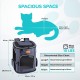 Morpilot Expandable Cat Backpack Large Cats Dog Backpack up to 8 kg Cat Backpack Large for Cats and Small Dogs Foldable with Inner Safety Lead and Pet Mat Morpilot Expandable Cat Backpack Large Cats Dog Backpack up to 8 kg Cat Backpack Large for Cats and Small Dogs Foldable with Inner Safety Lead and Pet Mat