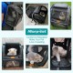 Morpilot Expandable Cat Backpack Large Cats Dog Backpack up to 8 kg Cat Backpack Large for Cats and Small Dogs Foldable with Inner Safety Lead and Pet Mat Morpilot Expandable Cat Backpack Large Cats Dog Backpack up to 8 kg Cat Backpack Large for Cats and Small Dogs Foldable with Inner Safety Lead and Pet Mat