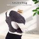 NATUYA Dog Carrier, Small Dog Carrier, Lightweight Hands-Free Puppy Carrier, Anti-Anxiety Cat Sling, Adjustable Size, Premium Dog Carrier, Sling Warp (Drak Grey) NATUYA Dog Carrier, Small Dog Carrier, Lightweight Hands-Free Puppy Carrier, Anti-Anxiety Cat Sling, Adjustable Size, Premium Dog Carrier, Sling Warp (Drak Grey)