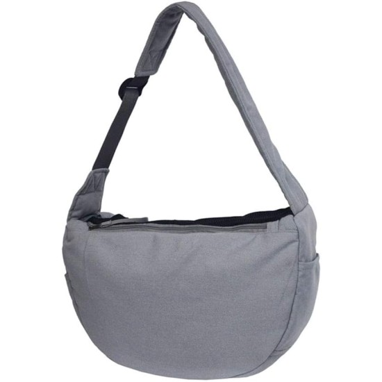 Namvo Dog Harness, Pet Shoulder Bag, Travel Pet Carrier Bag, Pet Harness, Adjustable Padded Shoulder Strap, Front Pocket, Canvas Shoulder Bag for Dogs and Cats (Grey) Namvo Dog Harness, Pet Shoulder Bag, Travel Pet Carrier Bag, Pet Harness, Adjustable Padded Shoulder Strap, Front Pocket, Canvas Shoulder Bag for Dogs and Cats (Grey)