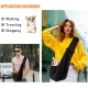 NiCoLa Puppy Sling Dog Carrier Bag Puppy Sling for Small Breed Dogs Black Breathable Hands-Free Travel Shopping Hiking Riding Outdoor NiCoLa Puppy Sling Dog Carrier Bag Puppy Sling for Small Breed Dogs Black Breathable Hands-Free Travel Shopping Hiking Riding Outdoor