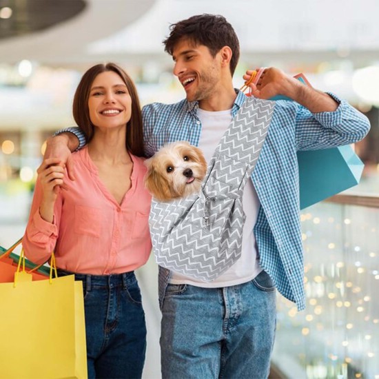 NiCoLa Puppy Sling Dog Carrier Bag Puppy Sling for Small Breed Dogs Black Breathable Hands-Free Travel Shopping Hiking Riding Outdoor NiCoLa Puppy Sling Dog Carrier Bag Puppy Sling for Small Breed Dogs Black Breathable Hands-Free Travel Shopping Hiking Riding Outdoor