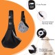 NiCoLa Puppy Sling Dog Carrier Bag Puppy Sling for Small Breed Dogs Black Breathable Hands-Free Travel Shopping Hiking Riding Outdoor NiCoLa Puppy Sling Dog Carrier Bag Puppy Sling for Small Breed Dogs Black Breathable Hands-Free Travel Shopping Hiking Riding Outdoor