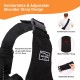 NiCoLa Puppy Sling Dog Carrier Bag Puppy Sling for Small Breed Dogs Black Breathable Hands-Free Travel Shopping Hiking Riding Outdoor NiCoLa Puppy Sling Dog Carrier Bag Puppy Sling for Small Breed Dogs Black Breathable Hands-Free Travel Shopping Hiking Riding Outdoor