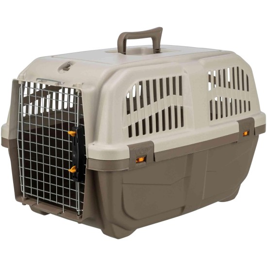 Nobby Skudo Transport Box for Small Dogs and Cats, grey Nobby Skudo Transport Box for Small Dogs and Cats, grey
