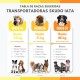 Nobby Skudo Transport Box for Small Dogs and Cats, grey Nobby Skudo Transport Box for Small Dogs and Cats, grey