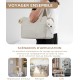 ONECUTE Cat Dog Puppy Carrier Bag Breathable Foldable Travel Bag Shoulder Bag Handbag for Small Pets Load up to 3kg (Small, Grey)
