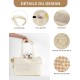 ONECUTE Cat Dog Puppy Carrier Bag Breathable Foldable Travel Bag Shoulder Bag Handbag for Small Pets Load up to 3kg (Small, Beige)
