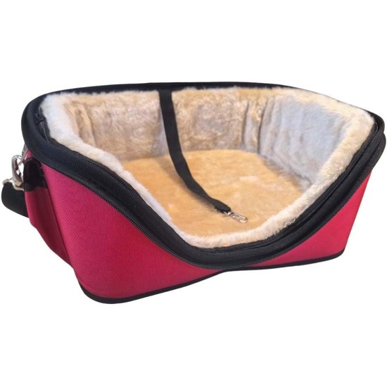 One for Pets The Cozy Pet Carrier, Small, Red One for Pets The Cozy Pet Carrier, Small, Red