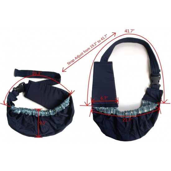 OrgMemory Dog Carrier Bags, Cat Carrier Bag, Outdoor Carry Bag, Dog (Blue Plaid) OrgMemory Dog Carrier Bags, Cat Carrier Bag, Outdoor Carry Bag, Dog (Blue Plaid)