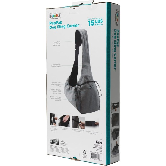 Outward Hound PupPak Dog Carrier, Grey, One Size Outward Hound PupPak Dog Carrier, Grey, One Size