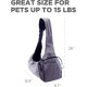 Outward Hound PupPak Dog Carrier, Grey, One Size Outward Hound PupPak Dog Carrier, Grey, One Size