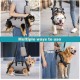 Ownpets Carrying Aid Harness, Lifting Harness for Medium Dogs, Sling for Medium Dogs, Full Body Harness, Dog Carry Bag with Shoulder Strap, Soft, Waterproof, Adjustable, Grey, XL