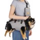 Ownpets Carrying Aid Harness, Lifting Harness for Medium Dogs, Sling for Medium Dogs, Full Body Harness, Dog Carry Bag with Shoulder Strap, Soft, Waterproof, Adjustable, Grey, XL