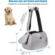 Ownpets Dog Carrier Bag, Large Dog Bag up to 11 kg, Dog Sling Reversible and Hands-Free Dog Bag with Adjustable Strap and Shoulder Pad for Outdoor Use Ownpets Dog Carrier Bag, Large Dog Bag up to 11 kg, Dog Sling Reversible and Hands-Free Dog Bag with Adjustable Strap and Shoulder Pad for Outdoor Use