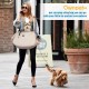 Ownpets Dog Carrier Bag, Large Dog Bag up to 11 kg, Dog Sling Reversible and Hands-Free Dog Bag with Adjustable Strap and Shoulder Pad for Outdoor Use Ownpets Dog Carrier Bag, Large Dog Bag up to 11 kg, Dog Sling Reversible and Hands-Free Dog Bag with Adjustable Strap and Shoulder Pad for Outdoor Use