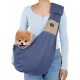 Ownpets Dog Carry Bag, Dog Carrier Transport Bag for Small Dogs up to 8 kg, Sling Dogs, Adjustable Shoulder Strap, Suitable for Puppies and Cats Outdoors, Blue Ownpets Dog Carry Bag, Dog Carrier Transport Bag for Small Dogs up to 8 kg, Sling Dogs, Adjustable Shoulder Strap, Suitable for Puppies and Cats Outdoors, Blue