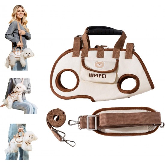 PETCUTE 4-in-1 Dog Carry Bag, Lifting Harness for Large Dogs, Breathable Pet Shoulder Bag, Transport Bag for Small Puppies, Pet Carry Bag with Shoulder Strap, for Outdoor Walks PETCUTE 4-in-1 Dog Carry Bag, Lifting Harness for Large Dogs, Breathable Pet Shoulder Bag, Transport Bag for Small Puppies, Pet Carry Bag with Shoulder Strap, for Outdoor Walks