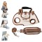 PETCUTE 4-in-1 Dog Carry Bag, Lifting Harness for Large Dogs, Breathable Pet Shoulder Bag, Transport Bag for Small Puppies, Pet Carry Bag with Shoulder Strap, for Outdoor Walks PETCUTE 4-in-1 Dog Carry Bag, Lifting Harness for Large Dogs, Breathable Pet Shoulder Bag, Transport Bag for Small Puppies, Pet Carry Bag with Shoulder Strap, for Outdoor Walks